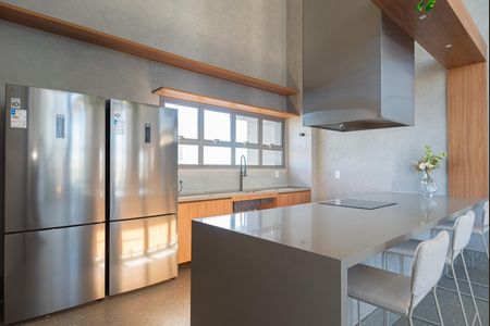 Studio para alugar com 22m², 1 quarto e sem vaga Studio para alugar com 22m², 1 quarto e sem vagaÁrea comum - Espaço Gourmet