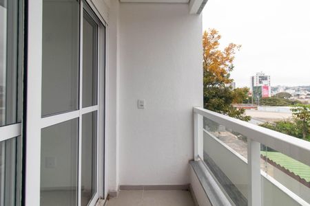 Varanda da suíte de apartamento à venda com 3 quartos, 79m² em Jardim Botânico, Porto Alegre