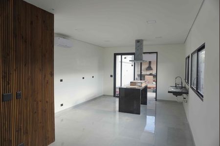 Sala e Cozinha de casa de condomínio à venda com 2 quartos, 131m² em Alphaville, Santana de Parnaíba