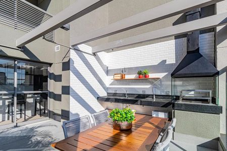 Studio à venda com 29m², 1 quarto e sem vaga Studio à venda com 29m², 1 quarto e sem vagaÁrea comum - Churrasqueira