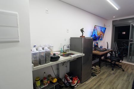 Cozinha de kitnet/studio à venda com 1 quarto, 29m² em Butantã, São Paulo