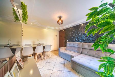Sala de apartamento à venda com 2 quartos, 55m² em Jardim Alvorada, Santo André