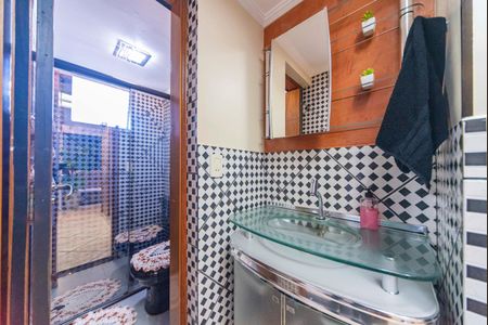 Banheiro  de apartamento à venda com 2 quartos, 55m² em Jardim Alvorada, Santo André