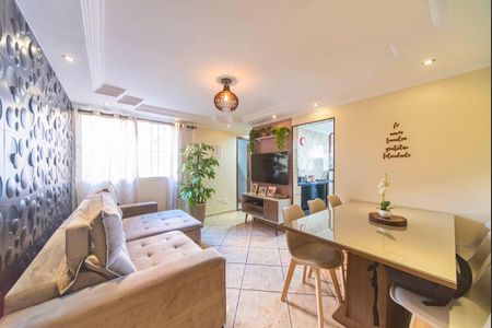 Sala de apartamento à venda com 2 quartos, 55m² em Jardim Alvorada, Santo André