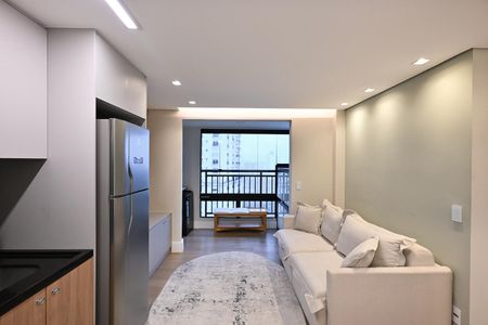 Sala de apartamento para alugar com 2 quartos, 40m² em Cidade Jardim, São Paulo