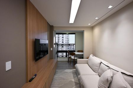 Sala de apartamento para alugar com 1 quarto, 40m² em Cidade Jardim, São Paulo