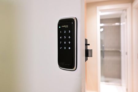 Apartamento para alugar com 40m², 1 quarto e 1 vagaFechadura Eletrônica