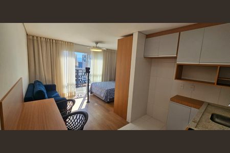 Studio à venda com 26m², 1 quarto e sem vaga