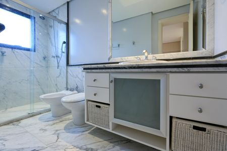 Apartamento para alugar com 374m², 4 quartos e 5 vagasBanheiro da Suíte 3