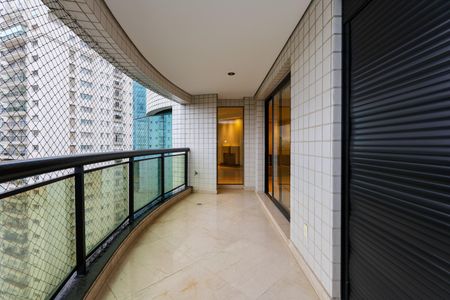 Varanda da Sala de apartamento para alugar com 4 quartos, 374m² em Paraíso do Morumbi, São Paulo
