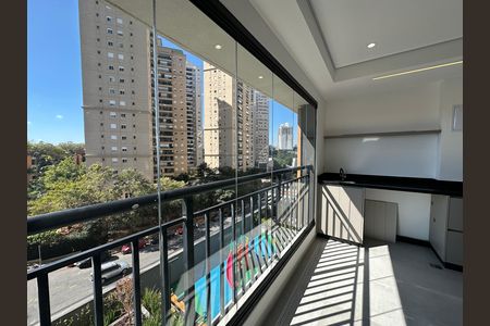 Varanda da Sala de apartamento para alugar com 2 quartos, 64m² em Alphaville Empresarial, Barueri