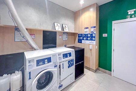 Studio para alugar com 27m², 1 quarto e sem vagaLavanderia
