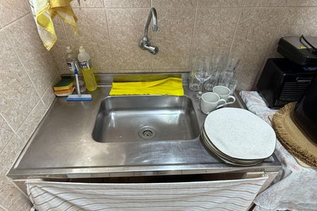 Studio para alugar com 25m², 1 quarto e 1 vagaCozinha e Área de Serviço
