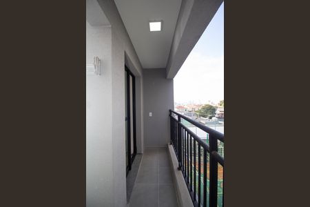 Varanda da Sala de apartamento à venda com 2 quartos, 42m² em Vila Albertina, São Paulo