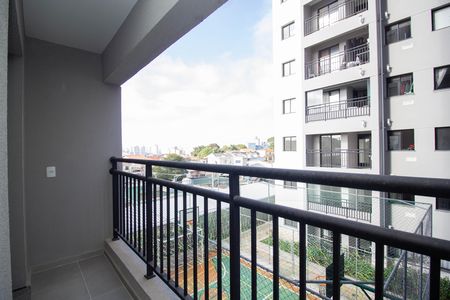 Varanda da Sala de apartamento à venda com 2 quartos, 42m² em Vila Albertina, São Paulo