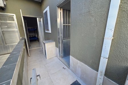 Quintal de casa de condomínio para alugar com 1 quarto, 40m² em Canto do Forte, Praia Grande