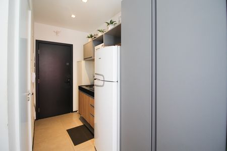 Studio para alugar com 26m², 1 quarto e sem vaga Studio para alugar com 26m², 1 quarto e sem vagaCozinha