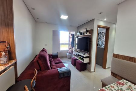 Sala de apartamento para alugar com 2 quartos, 51m² em Utinga, Santo André