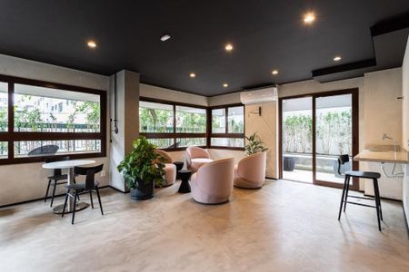 Área comum de kitnet/studio à venda com 1 quarto, 30m² em Cerqueira César, São Paulo