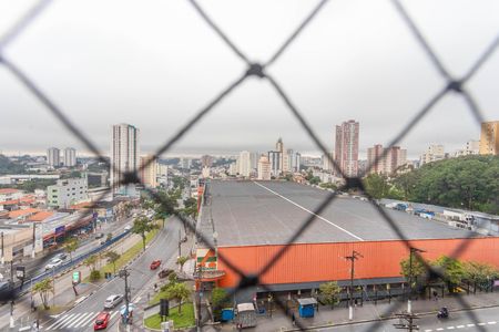 Vista da sala  de apartamento para alugar com 3 quartos, 83m² em Jardim Prudência, Diadema