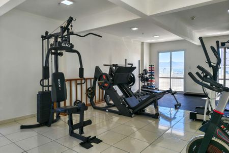 Apartamento para alugar com 44m², 1 quarto e 1 vaga Apartamento para alugar com 44m², 1 quarto e 1 vagaAcademia