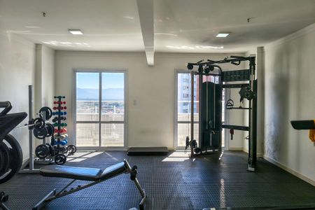 Apartamento para alugar com 44m², 1 quarto e 1 vaga Apartamento para alugar com 44m², 1 quarto e 1 vagaAcademia