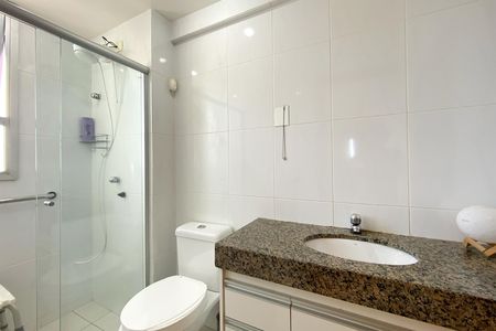 Banheiro da Suíte de apartamento à venda com 3 quartos, 79m² em Santa Efigênia, Belo Horizonte