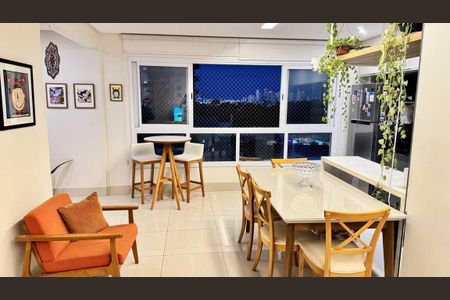 Sala de apartamento para alugar com 2 quartos, 88m² em Setor Marista, Goiânia