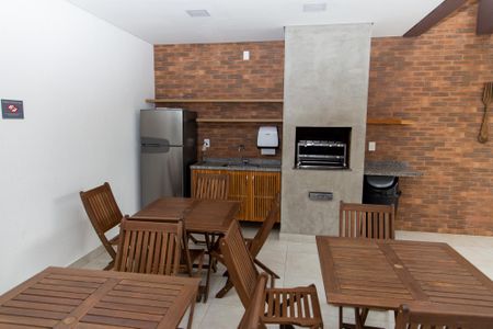 Apartamento à venda com 51m², 2 quartos e 1 vagaChurrasqueira