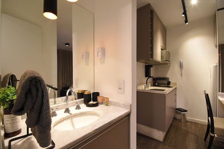 Studio para alugar com 25m², 1 quarto e sem vagaBanheiro