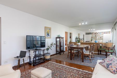 Sala de apartamento para alugar com 3 quartos, 140m² em Campo Belo, São Paulo