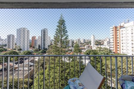 Varanda de apartamento para alugar com 3 quartos, 140m² em Campo Belo, São Paulo