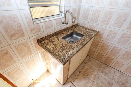 Cozinha de casa para alugar com 1 quarto, 45m² em Jardim da Gloria, São Paulo