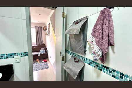Casa de condomínio para alugar com 56m², 2 quartos e 1 vagaBanheiro