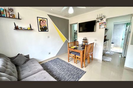 Casa de condomínio para alugar com 56m², 2 quartos e 1 vagaSala