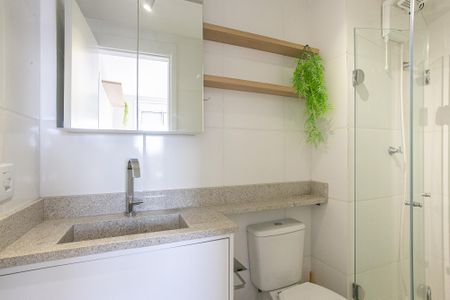 Apartamento para alugar com 28m², 1 quarto e sem vaga Apartamento para alugar com 28m², 1 quarto e sem vagaBanheiro