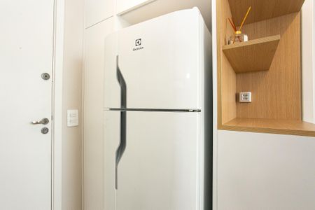 Apartamento para alugar com 28m², 1 quarto e sem vaga Apartamento para alugar com 28m², 1 quarto e sem vagaCozinha - Geladeira