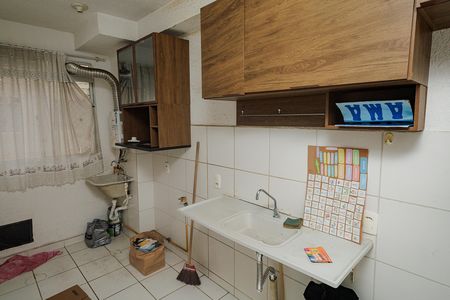 Cozinha de apartamento à venda com 2 quartos, 45m² em Campo Grande, Rio de Janeiro