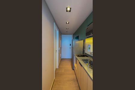 Studio de kitnet/studio para alugar com 1 quarto, 25m² em Santo Amaro, São Paulo