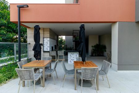 Studio à venda com 25m², 1 quarto e sem vagaChurrasqueira