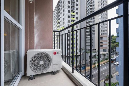Studio - Varanda de kitnet/studio à venda com 1 quarto, 37m² em Pinheiros, São Paulo