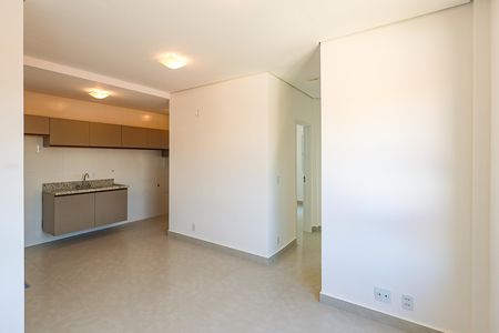 Sala e cozinha de apartamento para alugar com 2 quartos, 50m² em Jardins do Império, Indaiatuba