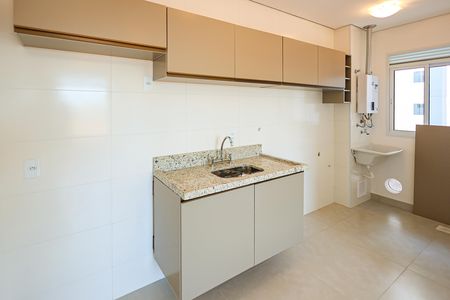 Cozinha de apartamento para alugar com 2 quartos, 50m² em Jardins do Império, Indaiatuba