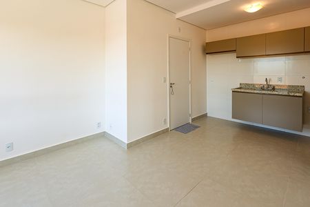 Sala e cozinha de apartamento para alugar com 2 quartos, 50m² em Jardins do Império, Indaiatuba