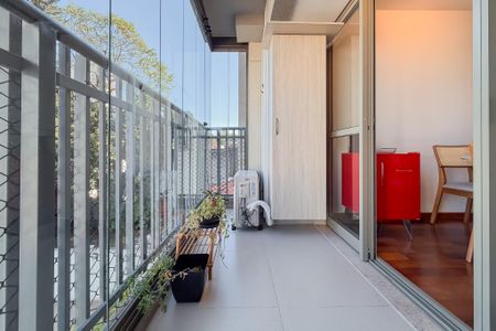 Varanda de apartamento para alugar com 2 quartos, 50m² em Jardim da Gloria, São Paulo