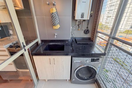 Cozinha e Área de Serviço de apartamento para alugar com 2 quartos, 50m² em Jardim da Gloria, São Paulo