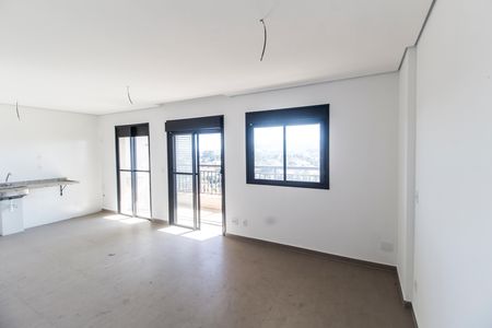 Sala  de apartamento à venda com 1 quarto, 46m² em Empresarial 18 do Forte, Barueri