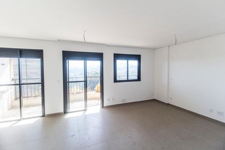 Sala  de apartamento à venda com 1 quarto, 46m² em Empresarial 18 do Forte, Barueri