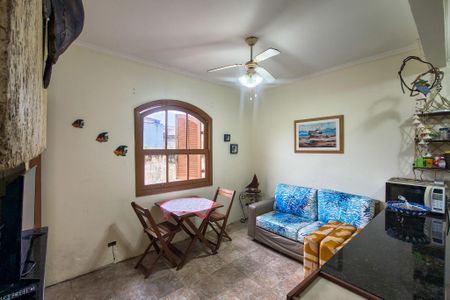 Sala de kitnet/studio para alugar com 1 quarto, 30m² em Vila Balnearia, Praia Grande