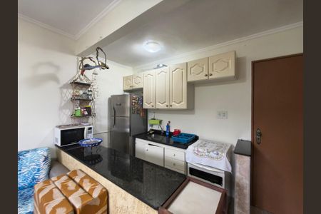 Cozinha  de kitnet/studio para alugar com 1 quarto, 30m² em Vila Balnearia, Praia Grande